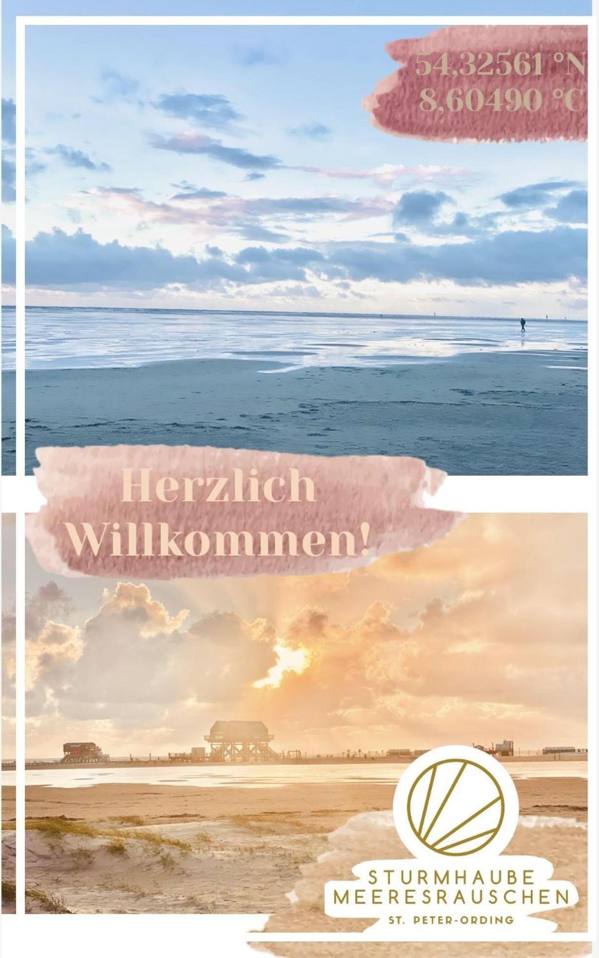 Haus-Sturmhaube-Meeresrauschen-Whg-04 Sankt Peter-Ording Luaran gambar